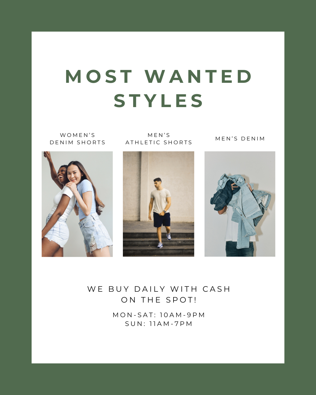 Most Wanted Items